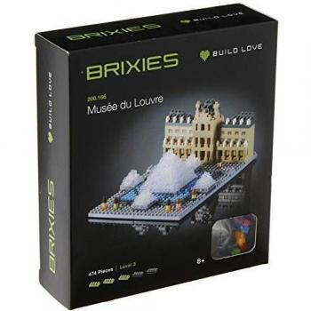 BRIXIES 3D-Puzzle Louvre Paris