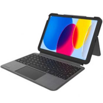 Smarts iPad-Tastatur »Tastatur Case 2in1 Solid Smart Connect für iPad 10. Gen«, (Touchpad)