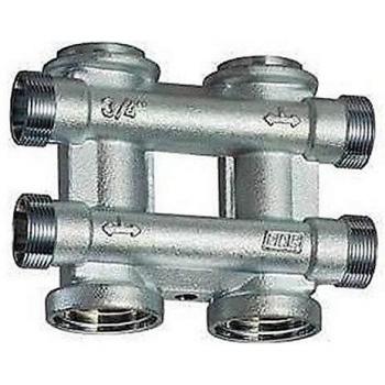 Rubinetti FAR 3750 Collettore Complanare Cromato Ø3/4 con 2 derivazioni su entrambi i lati - 3750 34 - FAR