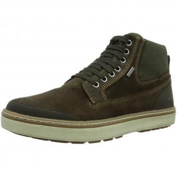 Geox Men's Mattias Amphibiox High-Top, Chestnut Brown, Size 8