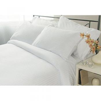 Elegant Hotel Suite Satin Stripe Bedding – 540 TC