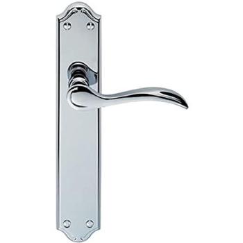 Polished Chrome LoopSet – Curved Handle Pair (245 × 45 mm)