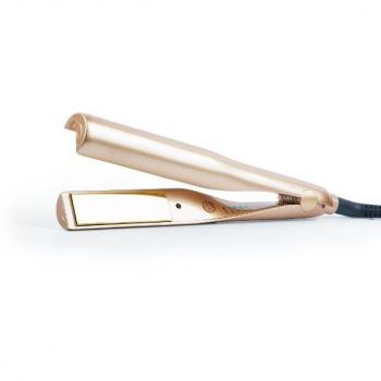 Plancha de Pelo Curvada Titanio 2 en 1 - Perfect Beauty Spinloops