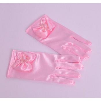 Vestido Nupcial Infantil con Lazo Satén