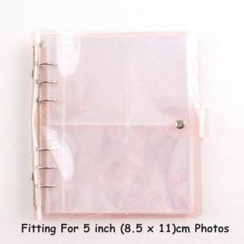 PVC 200‑Pocket Jelly Photo Album – Fuji Mini Instax (8/9/11/7S/7C) K‑Pop Card Edition