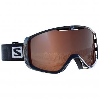 Salomon Aksium Access Máscara de esquí unisex Negro/Naranja