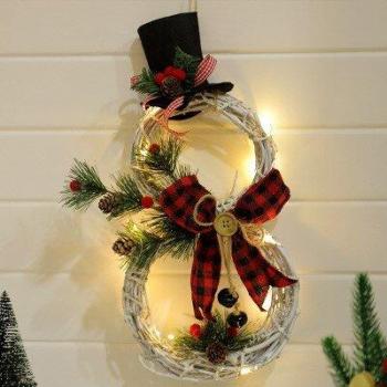 Snowman LED Christmas Light String