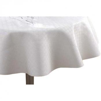 Protège table - DECORLINE - CONFORT - 140x190 cm - Blanc - PVC