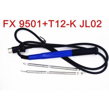 NOVFIX 2pcs T12 Soldering Tips with 9501 Handle for Hakko FX951/950