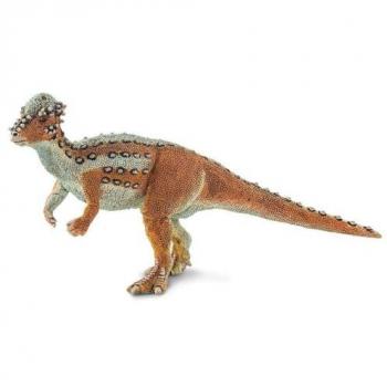 Figura di Pachycephalosaurus Safari Ltd 8 cm Marrone e Bianco