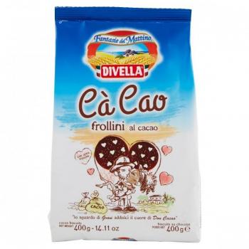 Divella Fantasie del Mattino Cacao - Frollini al cacao 400g