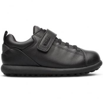 Camper Zapatillas de piel de niño Pelotas Ariel lisas con puntera reforzada