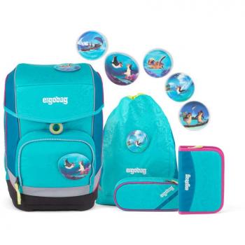 Ergobag Deportivo Hawaiian Turquoise Rucksack für Schule und Freizeit