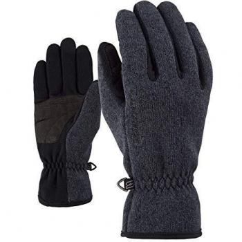 Ziener Imagio Outdoor Gloves for Men - Black Melange 9.5
