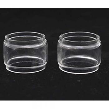 Qingtian-ceg 2PCS Sostituzione Tubo di Vetro Fit for Eleaf Eleaf ELLO Duro Vate TS T Pop S Pico 25 6.5ml PYREX Fatboy Vetro Serbatoio