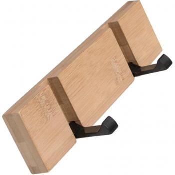 Colgador de Pared de Madera con 5 Ganchos