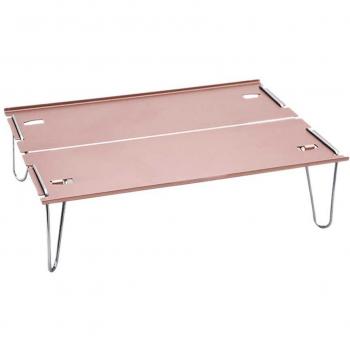 Ultralight Waterproof Aluminum Alloy Mini Folding Cooking Table for Outdoor Camping and Hiking