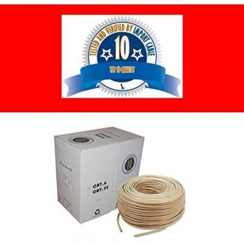 MicroConnect IC-1611-V-305-LSZH - Cable de par trenzado, color blanco