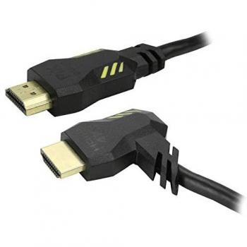 Cabo HDMI 2.1 Ouro 3M 8K HDR com Nota Fiscal