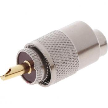 Acoplador coaxial macho UHF PL259