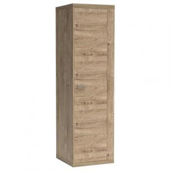 Lomadox Kleiderschrank NUSCO-161 Eiche Nb., 1 Tür, 90 cm