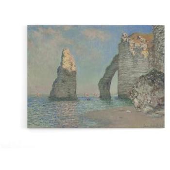 Monet’s “The Cliffs at Etretat” 12x16 Canvas Wall Art