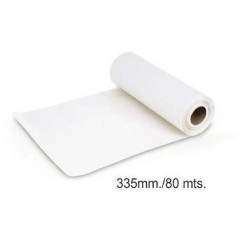 Papel blanco rollo 335mm 80 metros