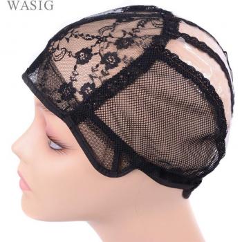 3 Pcs Adjustable Black and Blonde Wig Caps for Weave Wig Making