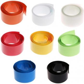 2m PVC Heat Shrink Tubing for 18650/18500 Battery Wrap