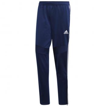 Adidas Tiro 19 Pantalons de survêtement homme, bleu foncé/blanc, XL