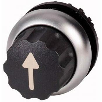284786 M22-WR3-X7 Interruttore Anello frontale in plastica Interruttore rotativo Nero 1 pz. - Eaton