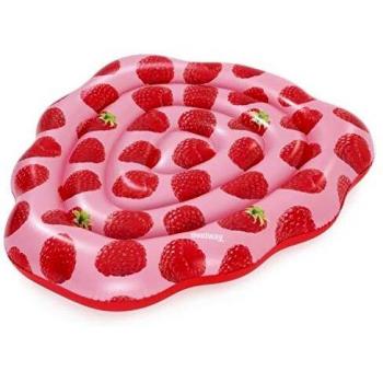 Bestway - Matelas de piscine parfumé à la framboise Scentsational