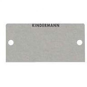 Kindermann Blindblende 50 x 50 mm Aluminium eloxiert