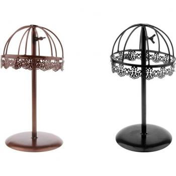 2PCS Vintage Metal Cap Holder