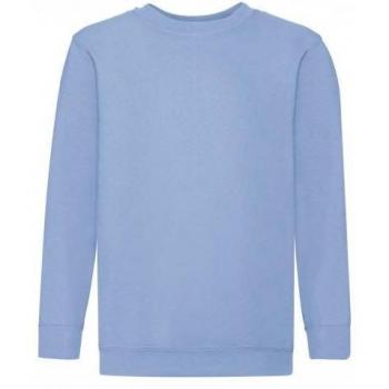 Dziecięca bluza unisex Fruit Of The Loom 3-4 biała
