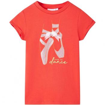 VidaXL Youth T-Shirt Red 140