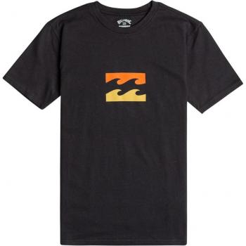 Billabong T-Shirt für Kinder Team Wave, Größe 8, Farbe schwarz