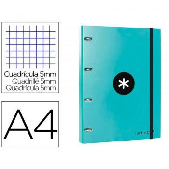 Carpeta A4 25mm Antartik con recambio 5mm menta