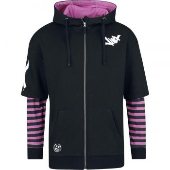Jinx Black-Pink Gaming Hoodie