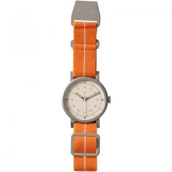 Maven 34 mm URBAN SCOUT KOLLEKTION Minimalistische Armbanduhr ORANGE P