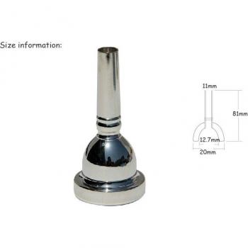 Embout Alto Trombone 6.5AL Grande Tige