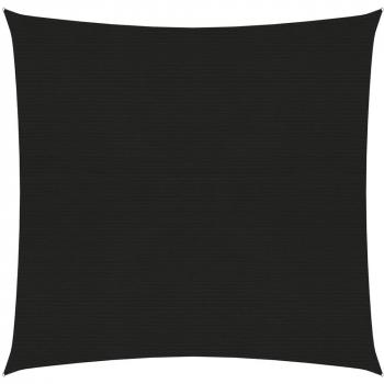 VidaXL Sunshade Sail 160 g/m² Black 2.5x3 m HDPE