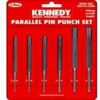 Professional Grade Pin Punches - Set of 6
