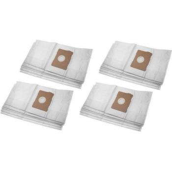 Sacs filtrants VHbw 20x – Protool Festool VCP 321 E‑L (microfibres non tissées, blanc)