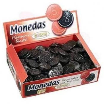 Monedas negras de Roypas caja con 200 unidades
