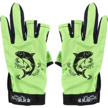 Fishing Gloves with 3 Finger Cut and Anti-Slip