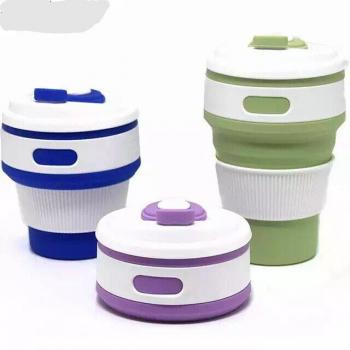 Taza Plegable Silicona 350ML