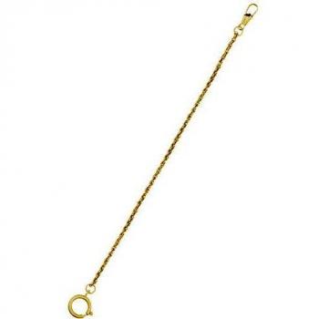 Elegante vergoldete Taschenuhrkette