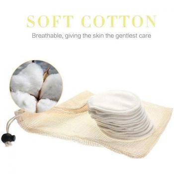 12Pcs Eco-Friendly Makeup Remover Discs