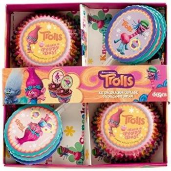 Kit Dekora 339247 Cupcake Cartone Colori Vivi